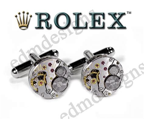 how much are rolex cufflinks|Rolex watch cufflinks.